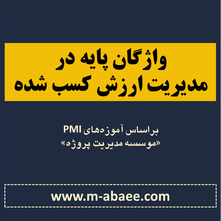 واژگان پایه مدیریت ارزش کسب شده